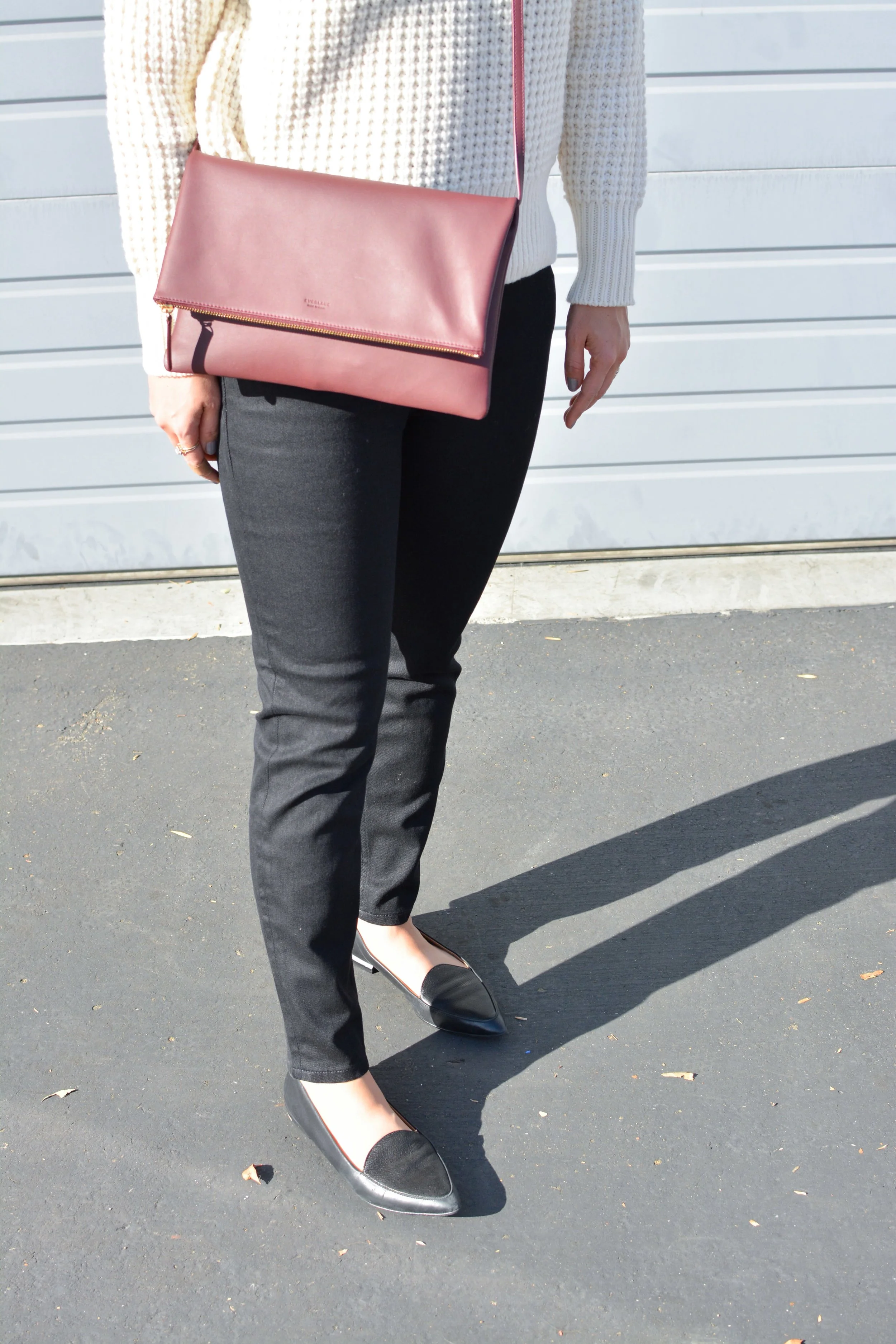 Everlane cashmere 2025 waffle crew